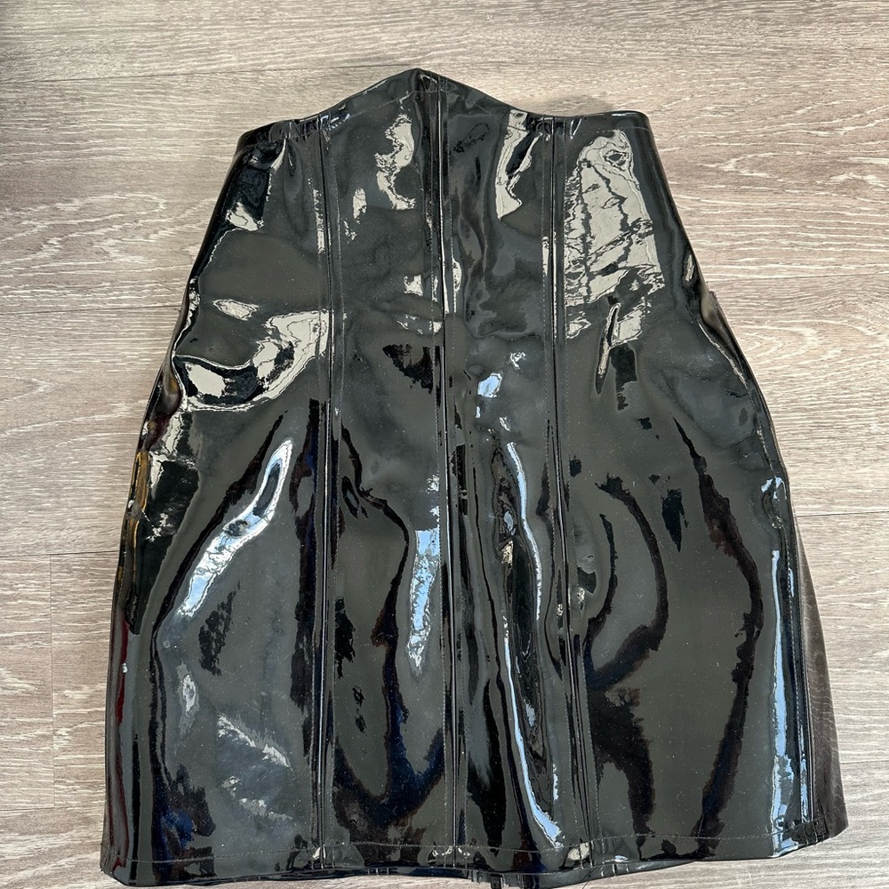 Grayscale Underbust Corset Skirt
